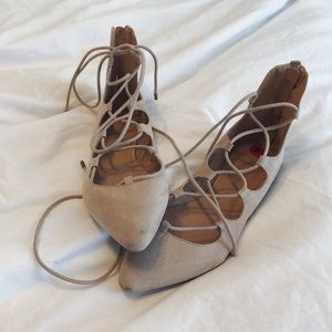 Nine West Lace-up Flats